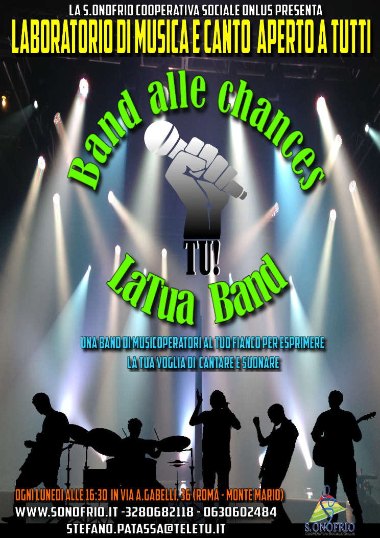 Band alle Chance – Laboratorio di musica e canto