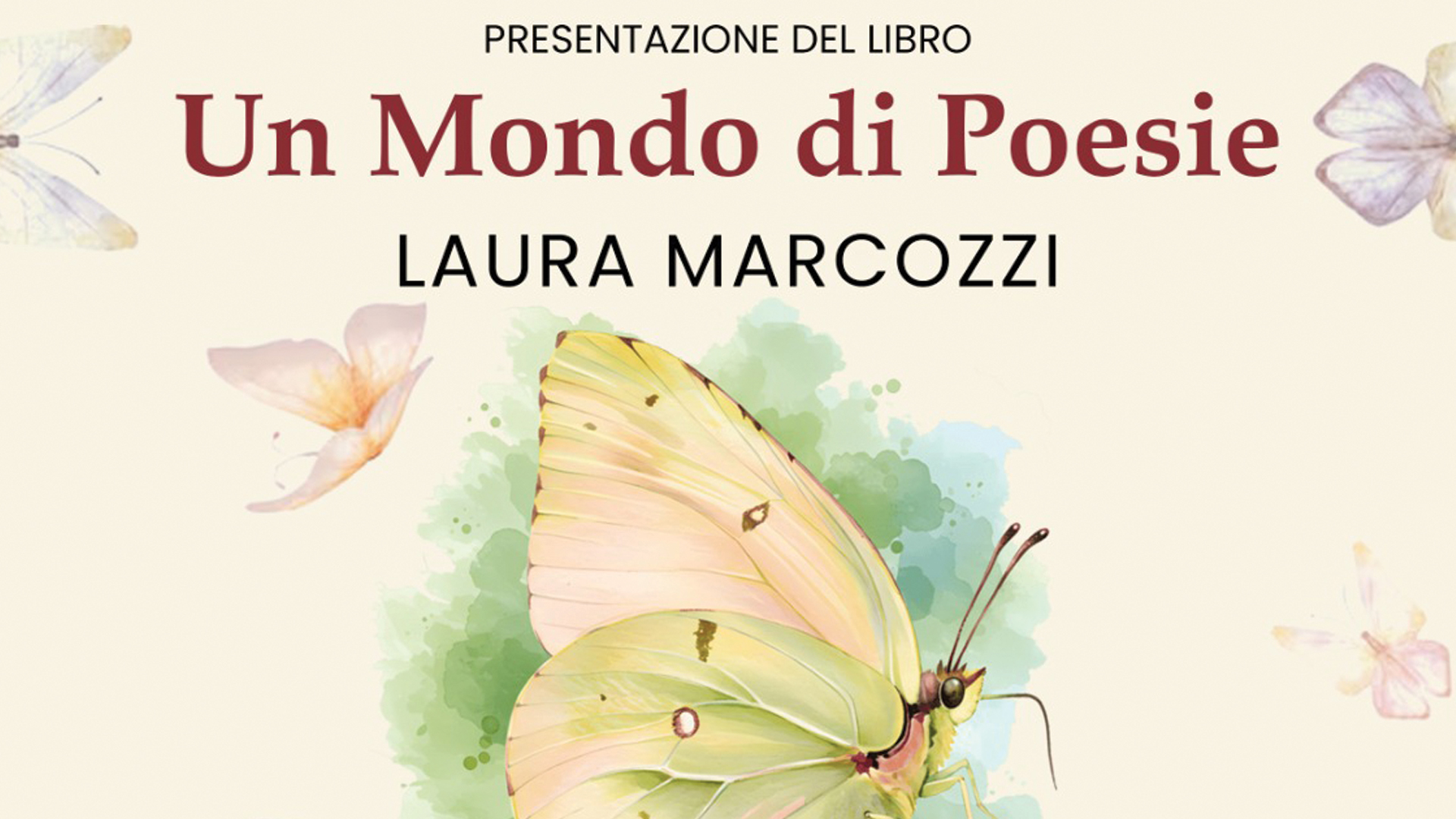 Presentazione libro poesie – Laura Marcozzi